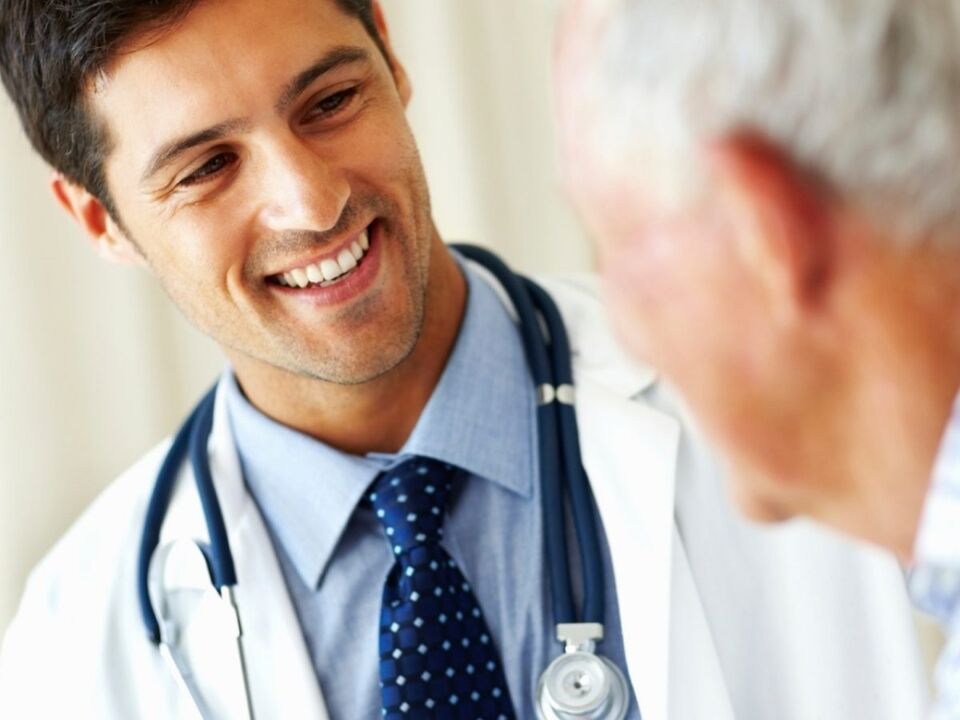 consulta con un médico para la osteocondrosis